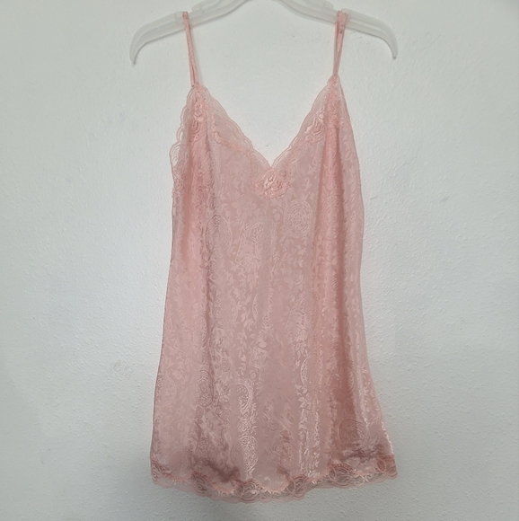 Vintage Victoria's secret gold lable pink slip nighty lingerie - Picture 2 of 13